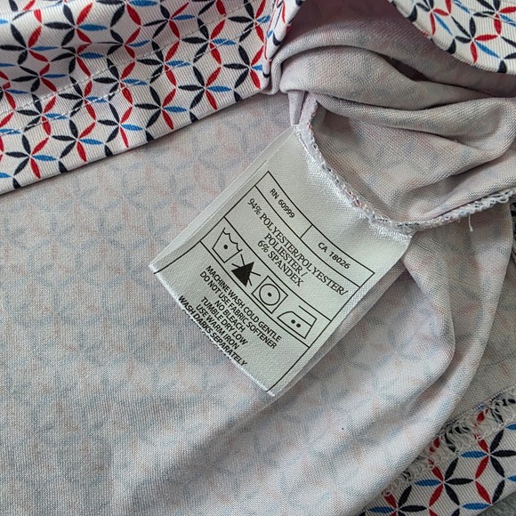 Antigua Mens Chicago Cubs Golf Polo Shirt XL Geometric Print Embroidered Logo - Picture 6 of 9